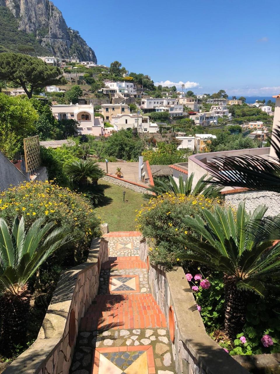 Villa Amalu Capri Piscina E Giardino Eksteriør billede
