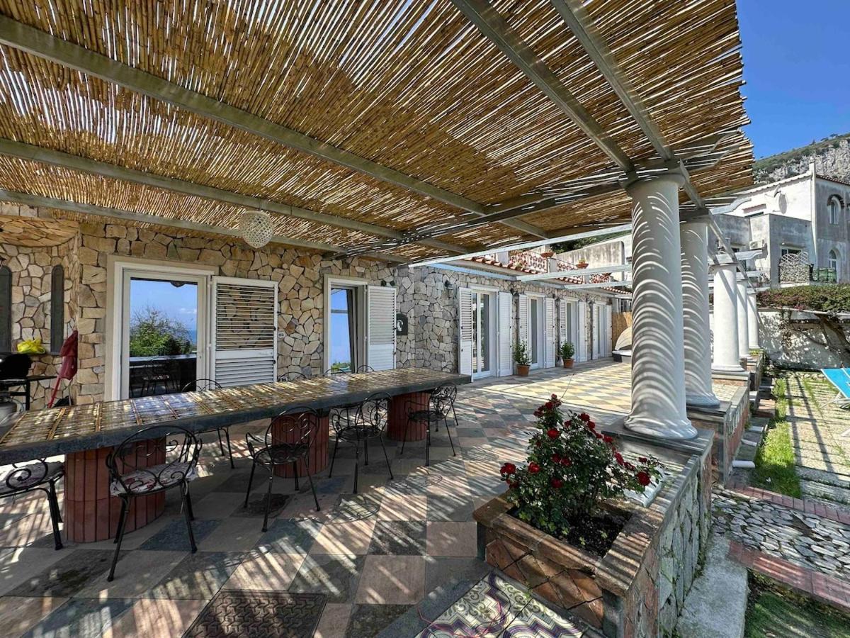 Villa Amalu Capri Piscina E Giardino Eksteriør billede