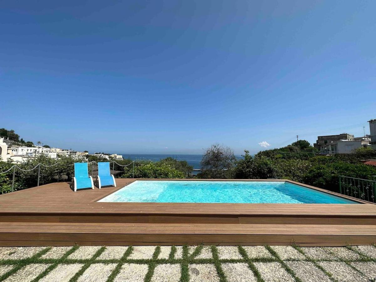 Villa Amalu Capri Piscina E Giardino Eksteriør billede