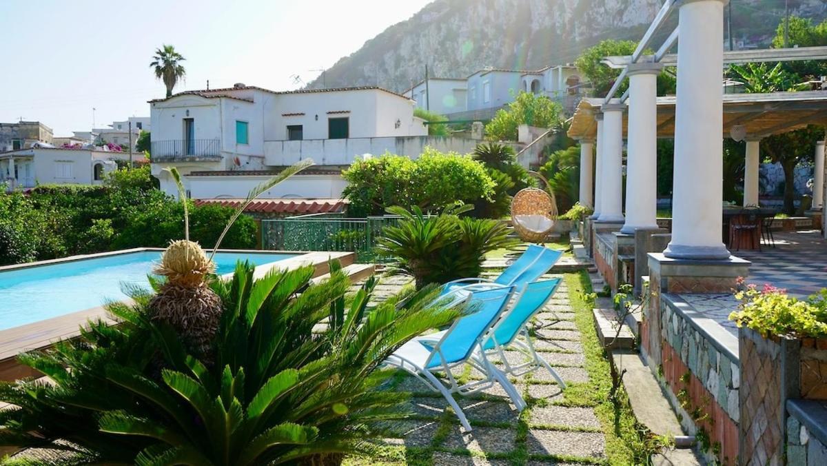 Villa Amalu Capri Piscina E Giardino Eksteriør billede