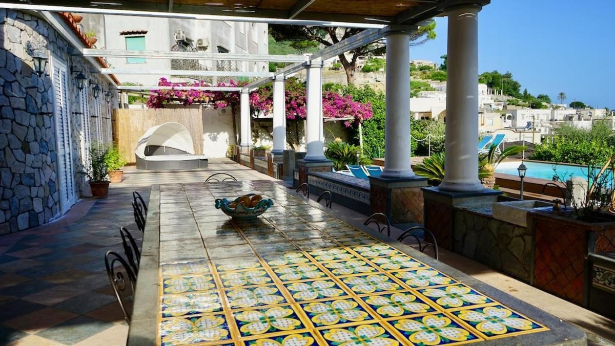 Villa Amalu Capri Piscina E Giardino Eksteriør billede