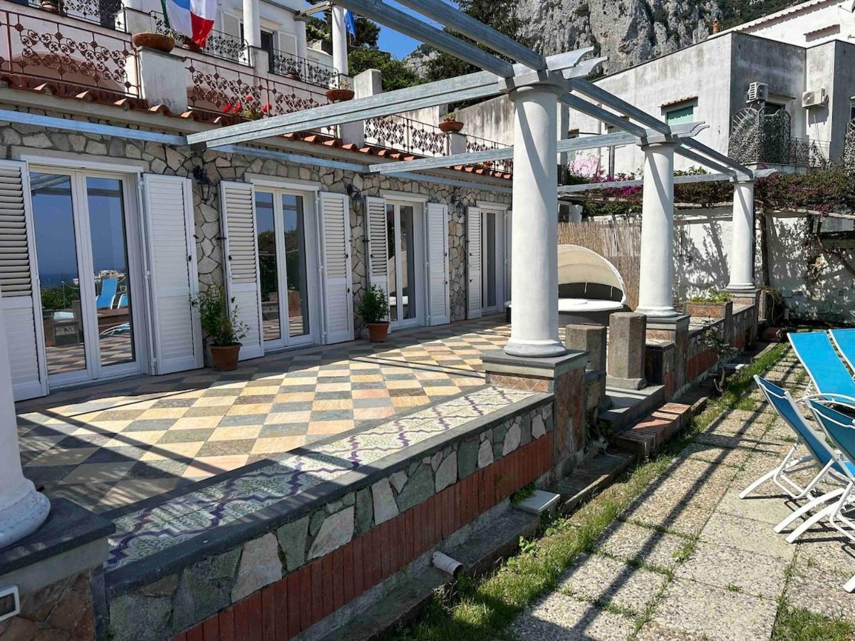 Villa Amalu Capri Piscina E Giardino Eksteriør billede