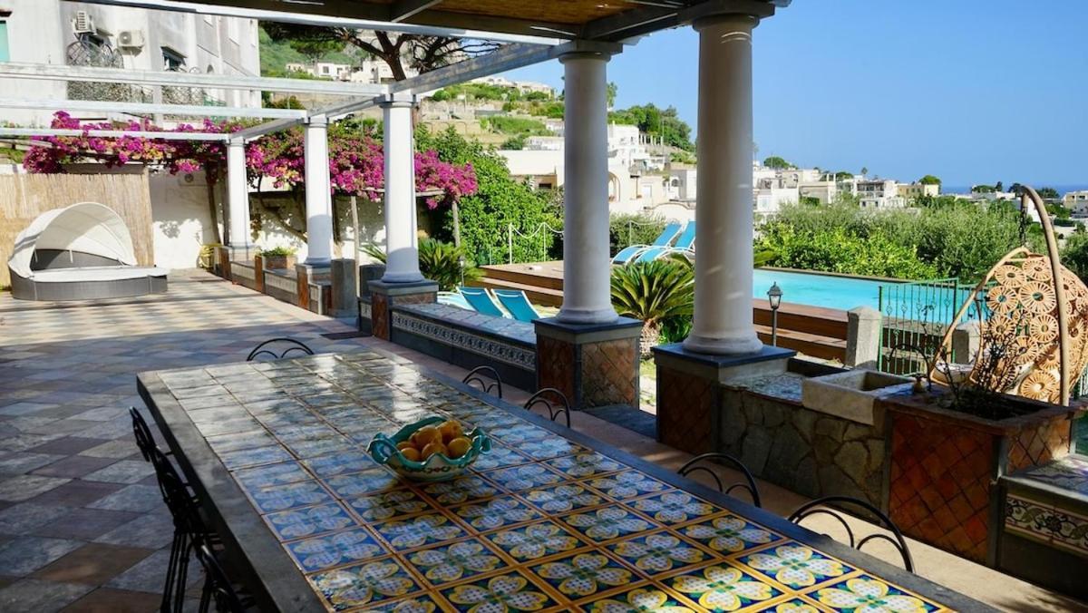 Villa Amalu Capri Piscina E Giardino Eksteriør billede
