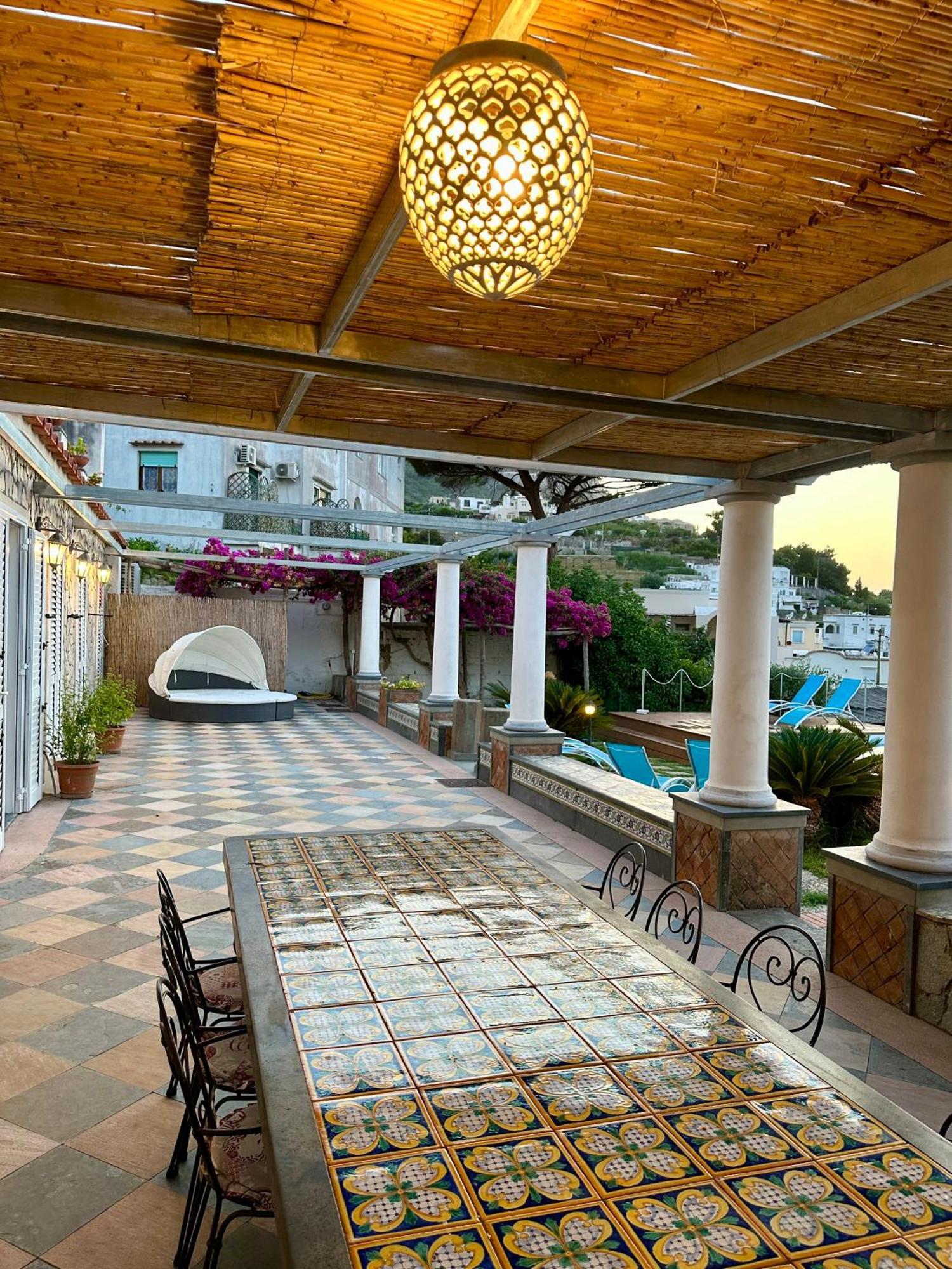 Villa Amalu Capri Piscina E Giardino Eksteriør billede